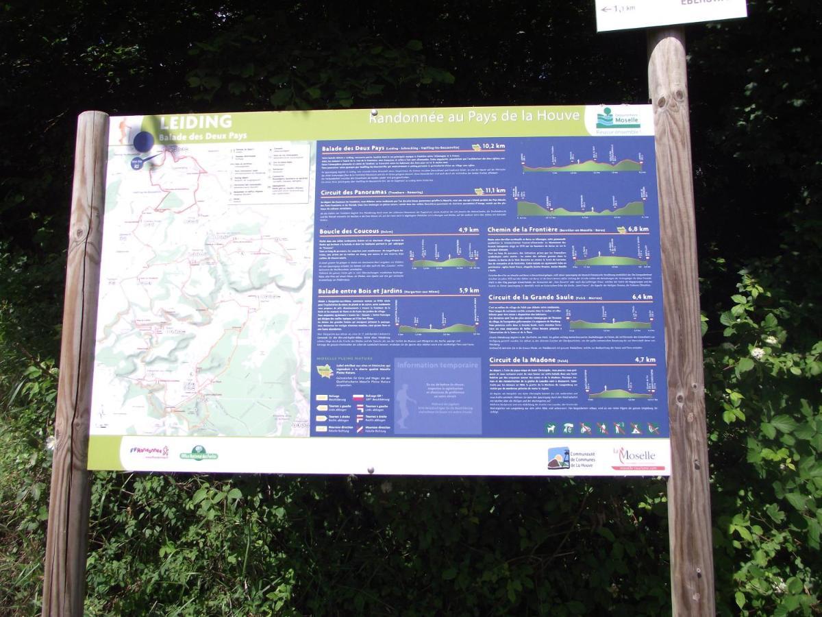 Gite Vue Sur La Frontiere Heining-les-Bouzonville Esterno foto